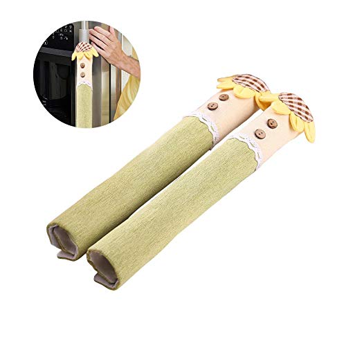 Preisvergleich Produktbild campsinery Antistatische Gehäuseabdeckung für Kühlschrank- und Glastürgriff, Multifunktions-Baumwollschutzhandschu... für Zuhause