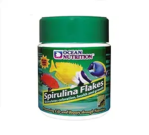Ocean Nutrition Spirulina Flakes | 71 g | Happy Fins