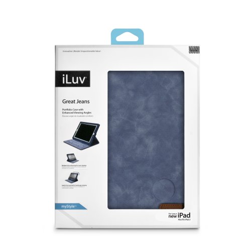 iLuv Great Jeans Schutzhülle Portfolio für iPad3 schwarz - 5