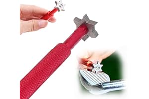 HILLOLY LLMZ Golf Club Groove 1 pcs Outil De Nettoyage Golf Club Affûteur De Rainures Outil De Nettoyage De Rainurage De Club De Golf Accessoire De Golf