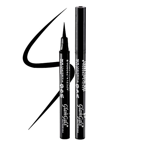 GlamGalsHOLLYWOOD-U.S.A Waterproof Inkliner,Black,1.2ml