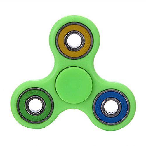 Glowing Hand Spinner,Omiky Tri Fidget Spinner Finger Toy for ADD ADHD Anxiety Autism Suffers (Green) (Green) Glowing Hand Spinner,Omiky Tri Fidget Spinner Finger Toy for ADD ADHD Anxiety Autism Suffers (Green) (Green)
