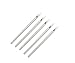 Body Ear Navel Nipple Eyebrow Piercing Needles Sealed and Sterilized 12G 14G 16G 18G Gauge (Pack of 10) (16G)