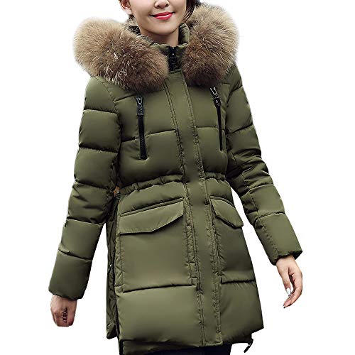 Preisvergleich Produktbild Hanomes Damen pullover, Frauen Winter Warme Oberbekleidung Kapuzenmantel Schlank Baumwolle gefütterte Jacke