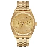 Nixon Damen-Armbanduhr Time Teller Deluxe Analog Quarz Edelstahl beschichtet A922502-00