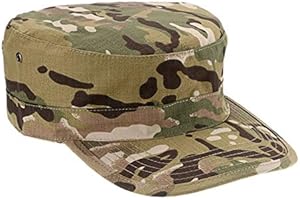 FIRECLUB Unisex Military Camouflage Octagonal Cap Camo Army Caps, Tactical Outdoor Sport Hunting Soldier Caps