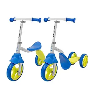 SWAGTRON K2 3 Wheel Ride-On Balance Trike Scooter for Boys and Girls (2-5 Years, Blue)