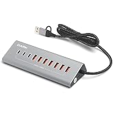 DARK Connect Master 6+1 Hızlı Şarj Adapt&ouml;rl&uuml; USB Hub, USB 3.0