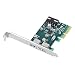 Produktbild Mugast PCI-E Erweiterungskarte,2-Port PCI Express auf USB 3.1 Karte Adapter Controllerkarte,Super Speed 10 Gbps USB Typ-C Adapter PCI Express Big 4pin Adapter für Windows 7/8/8.1/10