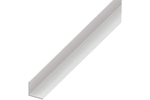 Eurocell 25mm x 25mm UPVC White Plastic 90 Degree Corner Trim - 1.5m Lengths - 5 Pack