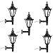 Produktbild Modelleisenbahn Zug Modellbau 5 Stück Straßenlampen Elektronik Laternenlampen Parklampen Parkleuchten Spielzeug Hobby Signaltechnik Lampen Licht Leuchten Gartenlampe 3V O 1 flammig Höhe 4,5cm Neu