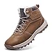 Produktbild happygo! Herren Winterschuhe Wasserdicht Warm Gefütterte Trekking Wanderschuhe Outdoor Sneaker Schneestiefel Braun 43