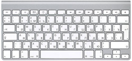 Preisvergleich Produktbild APPLE Wireless Keyboard - Russisch