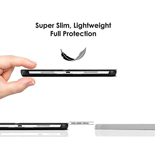 ForeFront Cases® – Kunstleder-Case mit Ständer Hülle für Samsung Galaxy Tab 3 8.0 8GB 3G + WiFi – mit magnetischer Auto-Sleep-Wake-Funktion – inkl. Bedienstift - 6