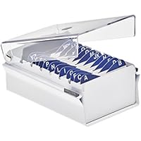 Amazon.es: archivador tarjetas visita: Oficina y papelería