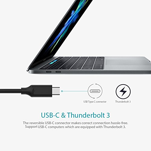 dodocool USB C Adapter auf Gigabit Ethernet (RJ45) Thunderbolt 3 USB 3.1 5 Gbps 10/100/1000 Adapter für Mac OS X /Windows/Linux/Chrome OS(Macbook 12 Zoll) - 3