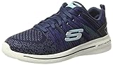  Skechers Burst Walk, Zapatillas para Mujer, Azul (Navy/Turquise), 39 EU