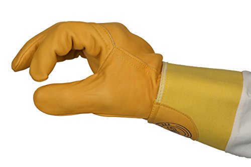 Humble Bee 113-S Imkerhandschuhe mit verstärkten Handgelenken (Small) - 3