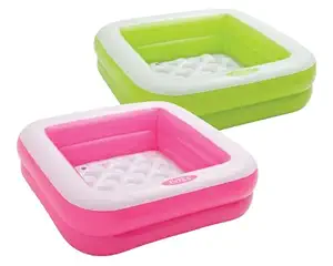 Intex Inflatable Play Box Pool (Multicolor)