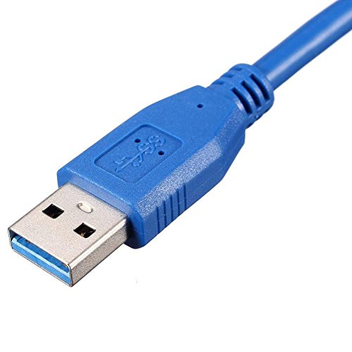 Balai 3FT/5FT/10FT SuperSpeed USB 3.0 Type A male to Female Extension Cable, Extension Extender Kabel Cord Adapter Blue UP - 3