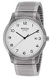 Boccia Herren Analog Quarz Uhr mit Titan Armband 3616-01