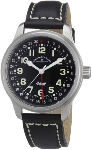 Zeno Watch Basel Unisex-Armbanduhr New Classic Analog Automatik Leder 9554Z-a1 Zeno Watch Basel Unisex-Armbanduhr New Classic Analog Automatik Leder 9554Z-a1