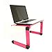 Kurtzy Portable 2 Leg Laptop Table Desk Tray Stand,(Pink) RS.899.00