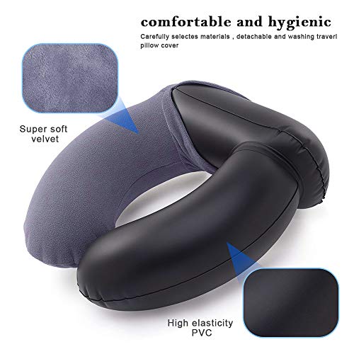 Oreiller-de-Voyage-Mixigoo-Coussin-de-Cou-Gonflable-Ergonomique-et-Confortable-pour-lAvion-la-Voiture-ou-Le-Train-Coussin-Voyage-avec-Bouchons-doreille-Masque-pour-Les-Yeux-et-Sac-de-Transport