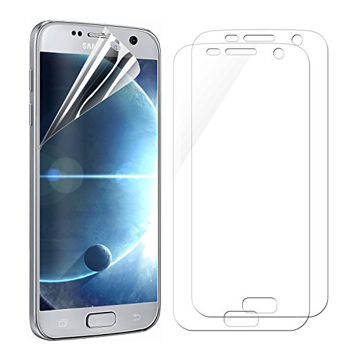 SamSung Galaxy S7 transparent Displayschutz, Mture HD ultra clear screen protector film, 6 pcs Hochauflösend Blasenfreie Anti Fingerabdruck LCD Displayschutz für SamSung Galaxy S7 - 2 pack