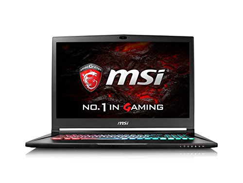 MSI GS73VR 7RF  Stealth Pro 4K  17 3 Inch UHD Gaming Laptop  Black  -  Kabylake Core i7-7700HQ  16 GB RAM  256GB SSD  2TB HDD  GTX 1060  Windows 10 