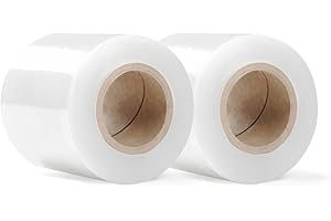 RAGO® Emballage déménagement transparent Lot de 15 Film à palette mini rouleaux Film déménagement Film emballage plastic wrap Film plastique Rouleau emballage colis