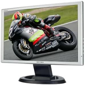 HannsG HW191D 19" Widescreen LCD TFT Monitor, Silver/Black, 1440x900, 5ms, DVI, VGA, Speakers, 700:1