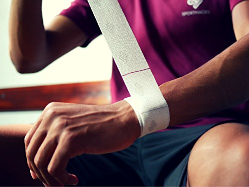 SPORTHACKS Tape – 3x elastisches, selbsthaftendes & hautfreundliches Sporttape | 3,8cm x 6m - 4