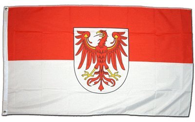 Flagge Deutschland Brandenburg - 60 x 90 cm