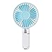 Produktbild Mesigu Mini Faltbarer auf dem Regenschirm montierter Tragegriff Reiseclip-Lüfter USB-wiederaufladbarer tragbarer Lüfter Elektrischer Handventilator (Color : Blue)