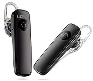 LUZWE P20BT Wireless Bluetooth In Ear Earphone with Mic (Black)