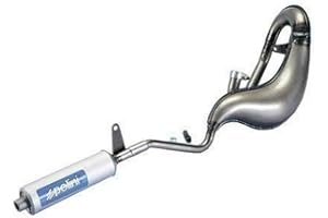 200.0104 MARMITTA POLINI PIAGGIO CIAO 50 modello TOP-ONE SILENZIATORE ALLUMINIO
