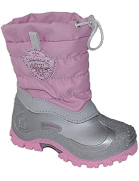 Spirale Sabrina Mädchen Winterstiefel, Schneestiefel für Kleinkinder, Kinder Schlupfstiefel, Canadian Boot, warm...