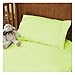 Childrens Pure 100% Cotton Cot Size Pastel Green Duvet Cover Set