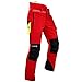 Produktbild Pfanner Ventilation Schnittschutzhose Klasse 1 Gladiator Gewebe, Farbe:rot;Größe:XXL (kurzgr.)