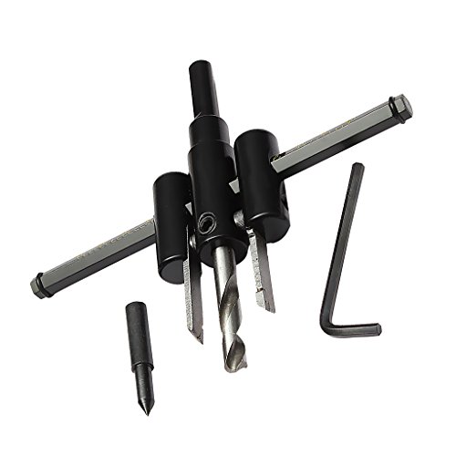 MagiDeal verstellbarer Kreisschneider mit Arbeitsbereich – 30-300mm - 3