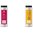 Forest Essentials Silken Dusting Powder Indian Rose Absolute 100 Gms & Silken Dusting Powder Mashobra Honey & Vanilla 100 Gms