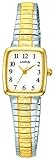 Lorus Watches Damen-Armbanduhr Klassik Analog Quarz Edelstahl beschichtet RPH58AX9