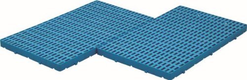 Preisvergleich Produktbild WAS 9972100 Bodenrost 100x60x5 cm, HDPE - blau