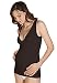 RelaxMaternity 5720 (Black, XXL) nursing cotton camisole feeding tank breast support vest