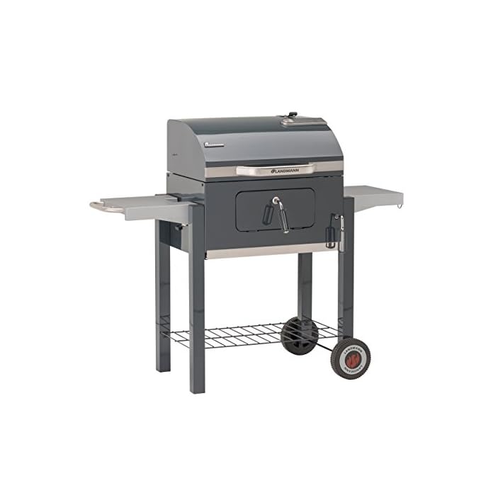 Landmann Holzkohle Grillwagen Dorado Grau 134 X 63 X 114 Cm