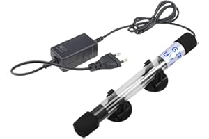 Alnicov Fish Tank Light LED Aquarium Light Aquarium Sommergibile UV Sterilizzatore Lampada Sommergibile subacqueo LED Light 220V 9W