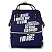 Produktbild The Fast and The Furious I Live My Life Diaper Bag Multi-Function Waterproof Travel Backpack Nappy Bags for Baby Care Large Capacity Stylish and Durable