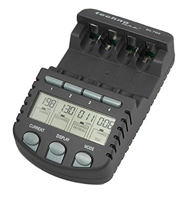La Crosse Technology RS700 Chargeur de pile rechargeable Prise Europe Noir