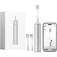 Laifen Electric Toothbrush, Oscillation & Vibration Sonic Electric Toothbrush for Adults with 3 Brush Heads, IPX7 Waterproof Magnetic Rechargeable Travel Powered Toothbrush - Aluminum Alloy